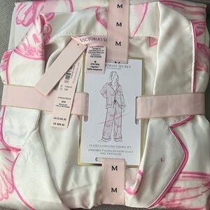 Victoria's Secret Satin Long Pajama Set